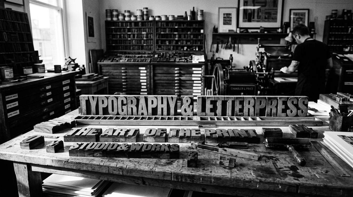 Type studio workspace